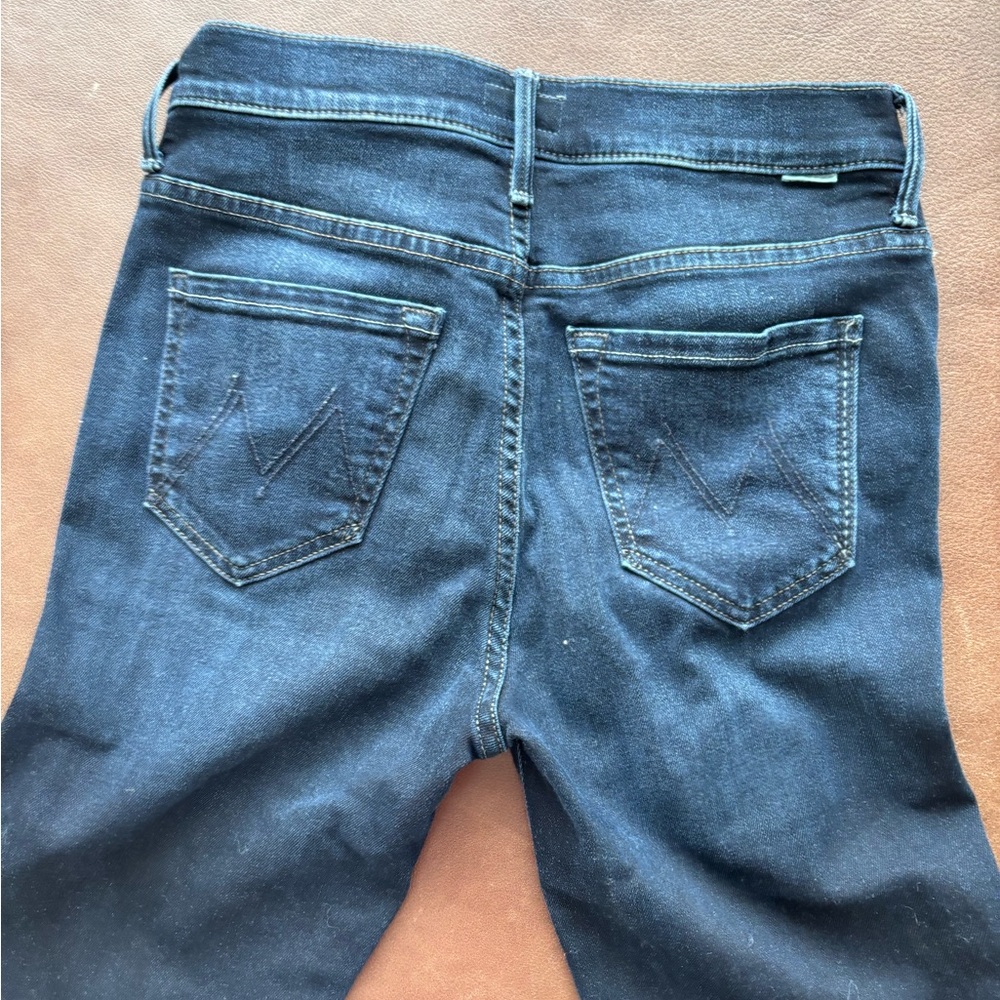MOTHER Jeans The Stunner Zip Two Step Fray Wash Last Call Size 25 - Picture 10 of 10